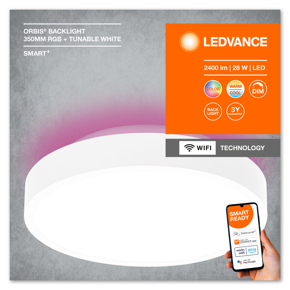 LED stropné svietidlo 28W IP20 6500K 110° – stropné LED svietidlo LEDVANCE