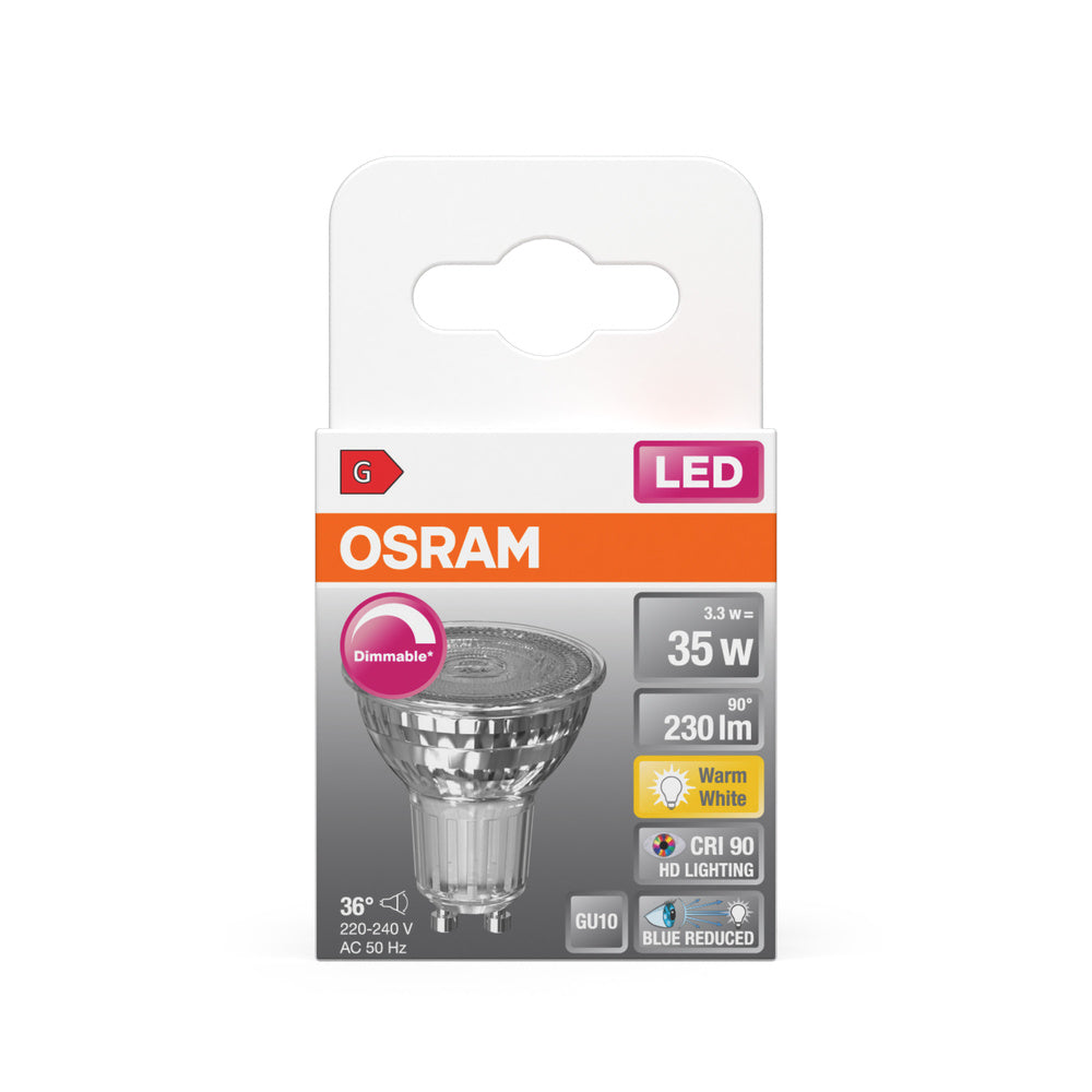 LED downlight 3.7W IP20 2700K 36° – zápustné LED svietidlo OSRAM