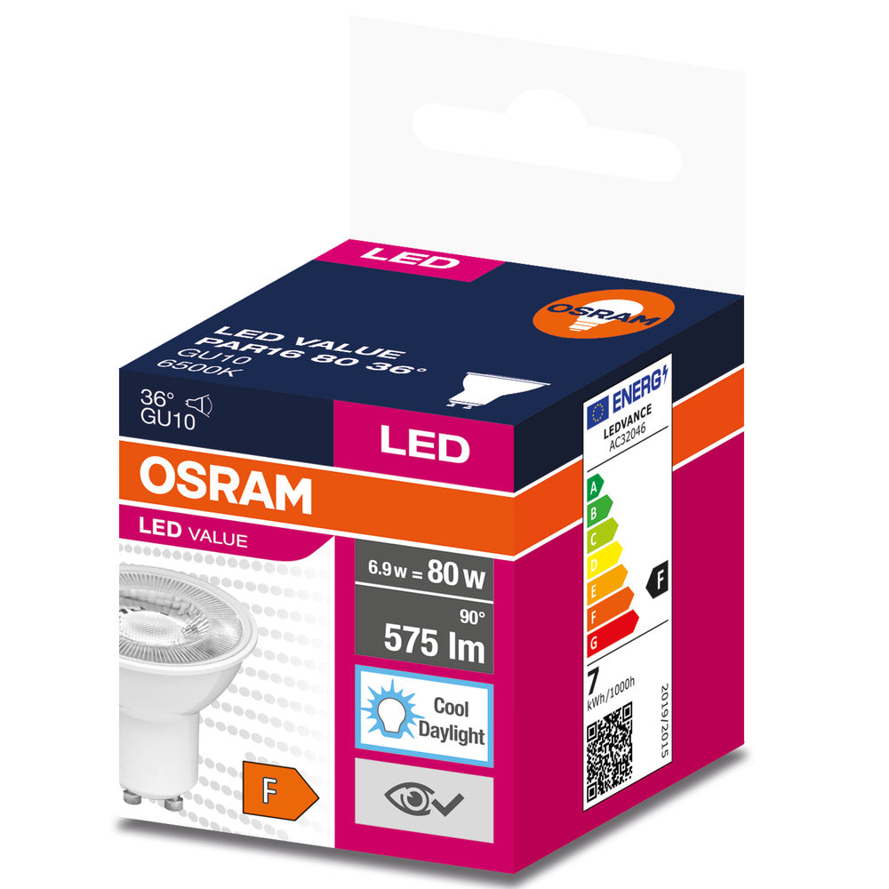 LED downlight 6.9W IP20 6500K 36° – zápustné LED svietidlo OSRAM