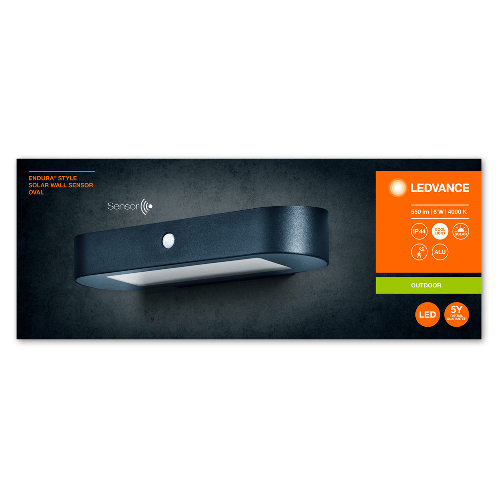 LED nástenné svietidlo 6W IP44 4000K 120° – nástenné LED svietidlo LEDVANCE