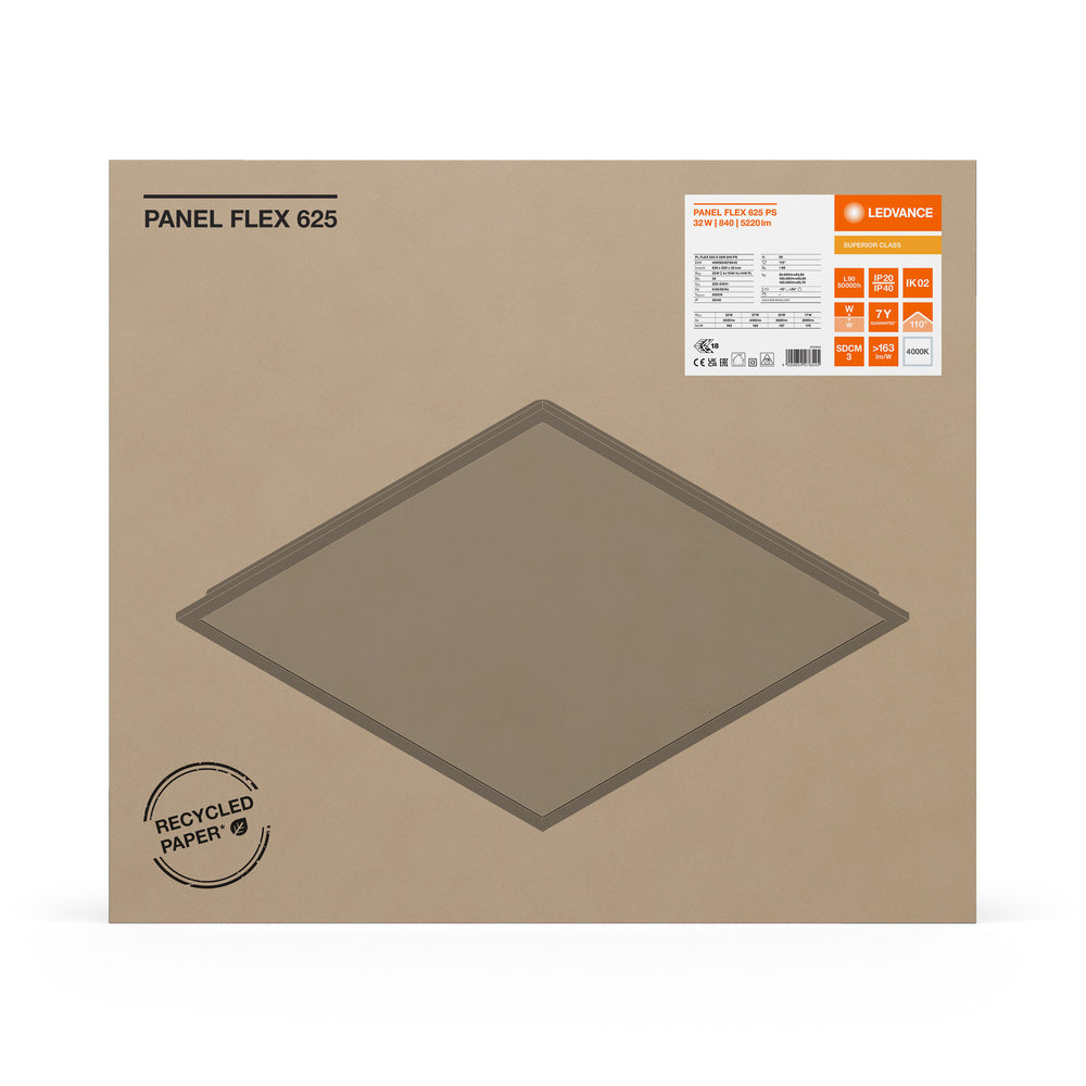 LED panel 32W IP40 4000K 110° – LED stropný panel LEDVANCE