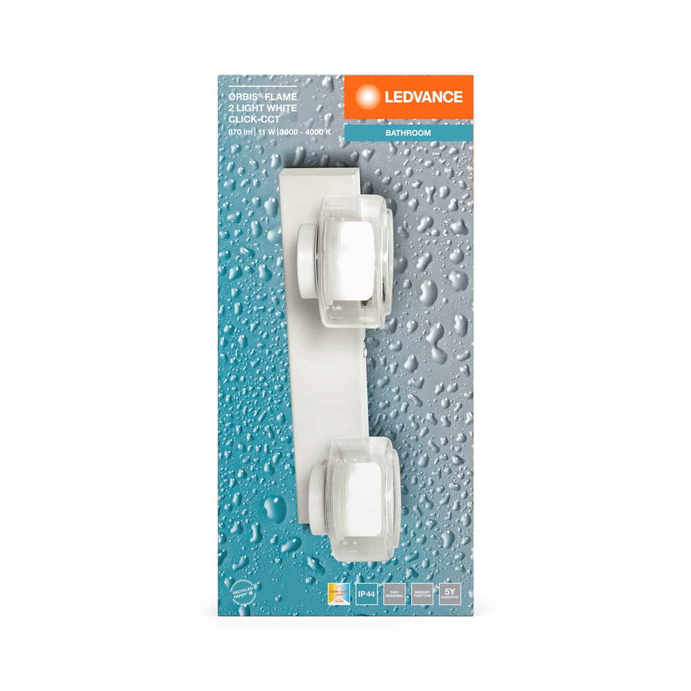 LED nástenné svietidlo 11W IP44 4000K 115° – nástenné LED svietidlo LEDVANCE