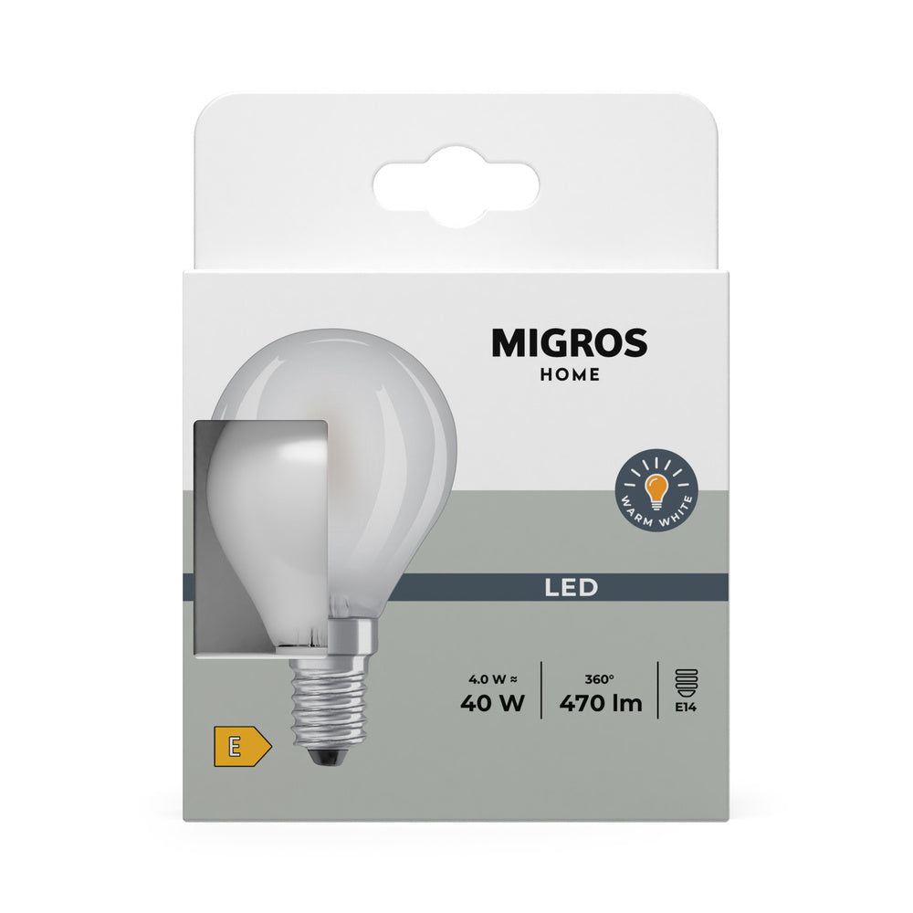 LED stropné svietidlo 4W IP20 2700K 300° – stropné LED svietidlo MIGROS