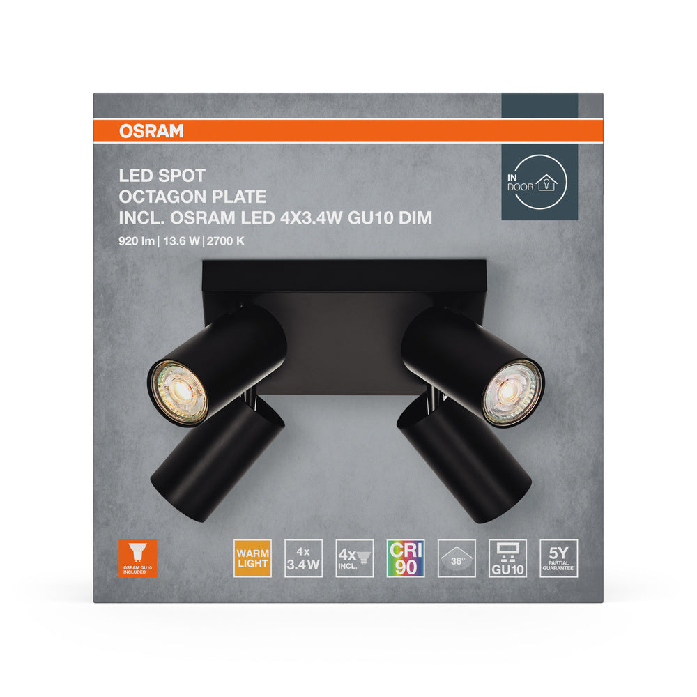 LED stropné svietidlo 13.60W IP20 2700K 36° – stropné LED svietidlo OSRAM