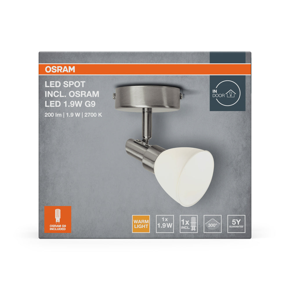 LED stropné svietidlo 1.90W IP20 2700K 300° – stropné LED svietidlo OSRAM