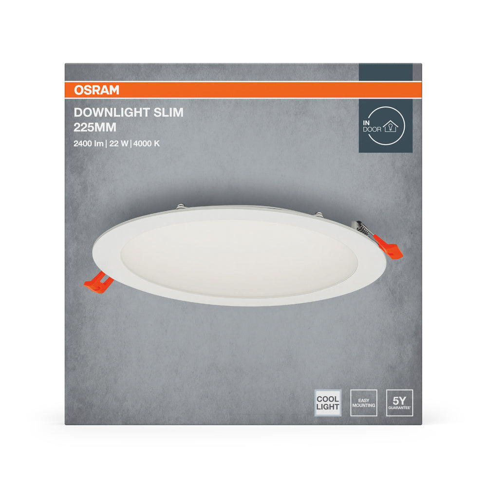 LED downlight 22W IP20 4000K 110° – zápustné LED svietidlo OSRAM
