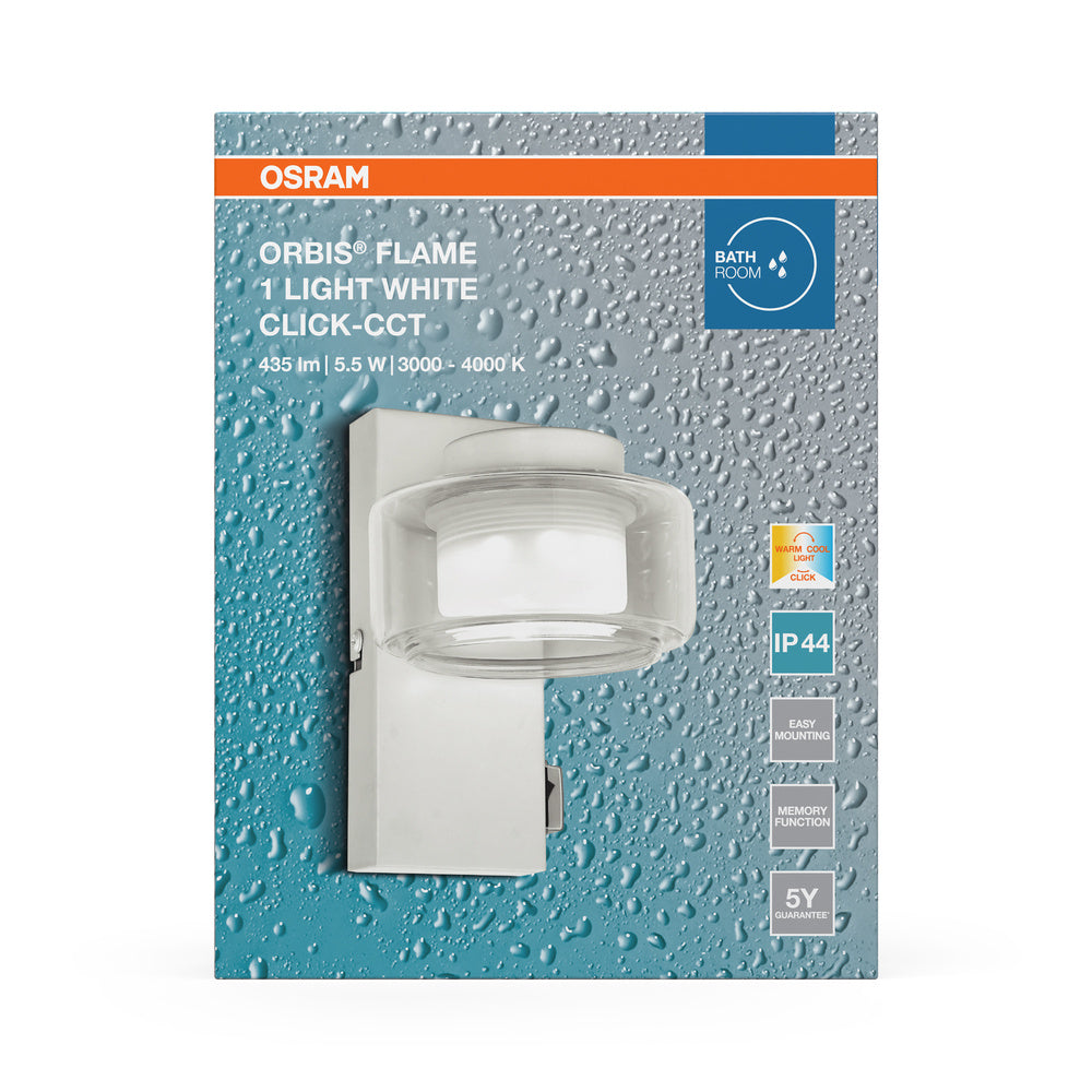 LED nástenné svietidlo 5.50W IP44 4000K 115° – nástenné LED svietidlo OSRAM