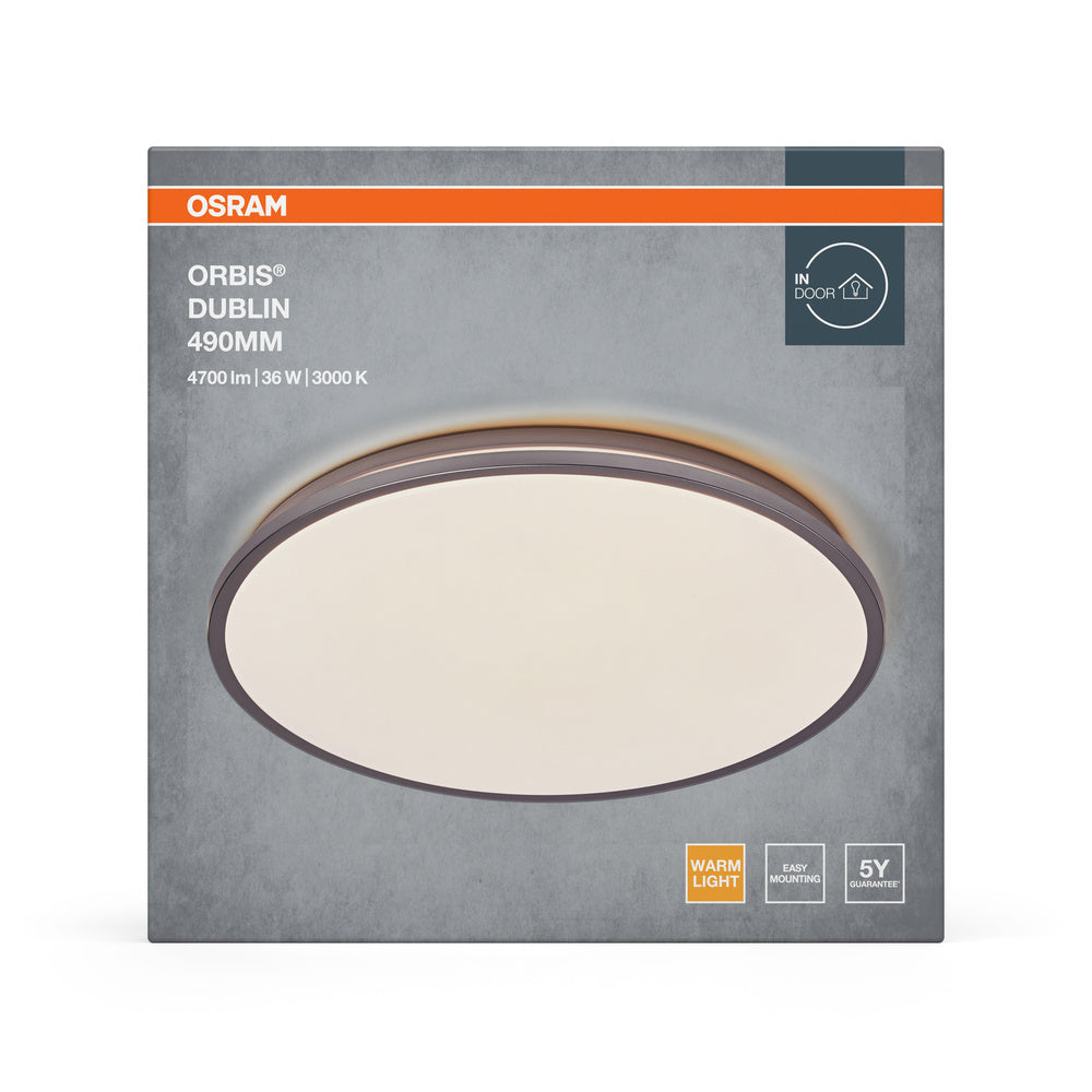 LED stropné svietidlo 36W IP20 3000K 120° – stropné LED svietidlo OSRAM