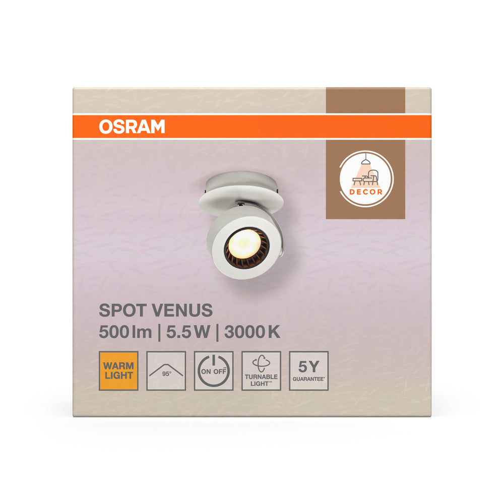 LED downlight 5.50W IP20 3000K 95° – zápustné LED svietidlo OSRAM
