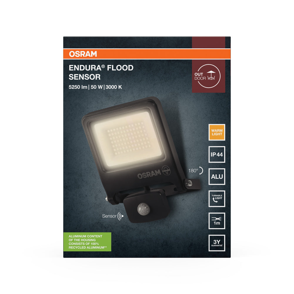LED reflektor 50W IP44 3000K 110° – vonkajšie LED svietidlo OSRAM