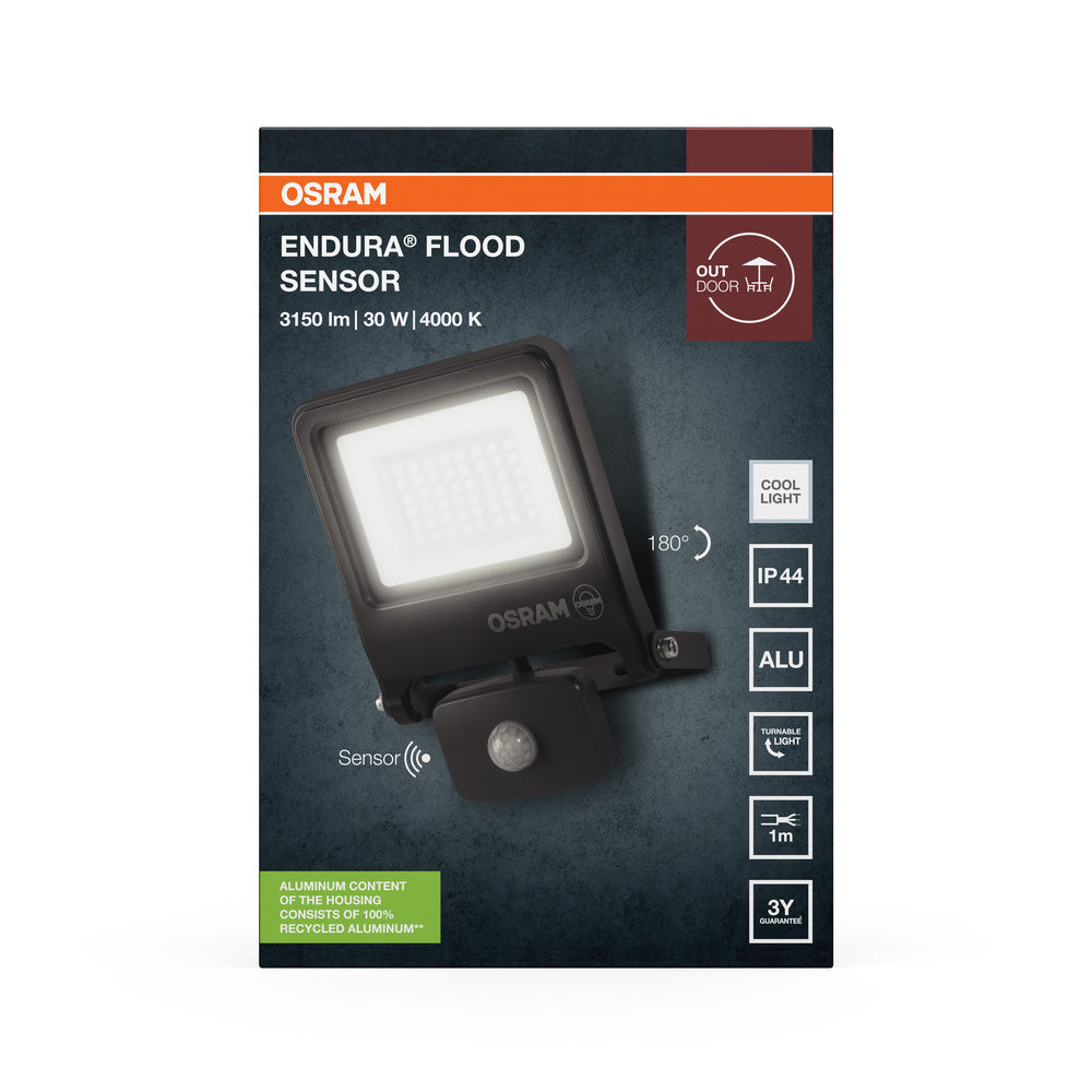 LED reflektor 30W IP44 4000K 110° – vonkajšie LED svietidlo OSRAM