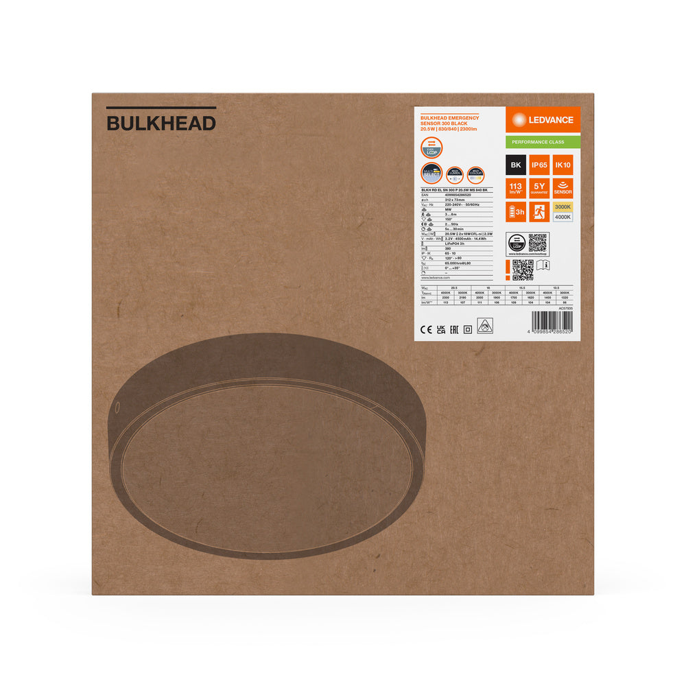 LED nástenné svietidlo 20.5W IP65 3000K 120° – nástenné LED svietidlo LEDVANCE
