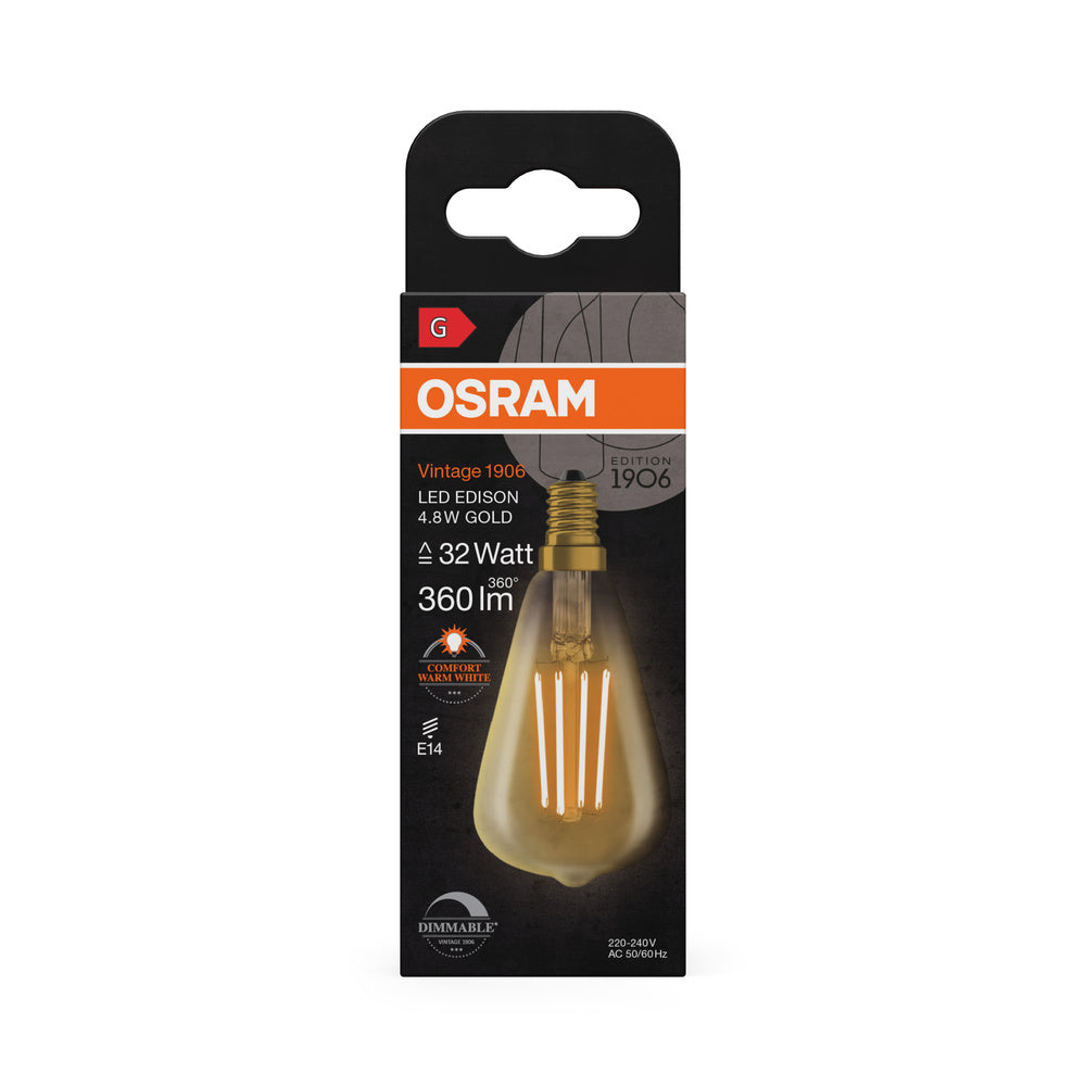LED stropné svietidlo 4.8W IP20 2200K 320° – stropné LED svietidlo OSRAM