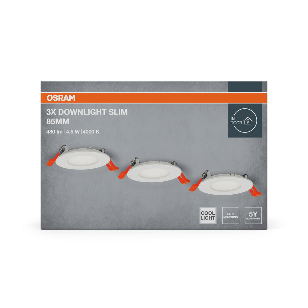 LED downlight 4.50W IP20 4000K 120° – zápustné LED svietidlo OSRAM