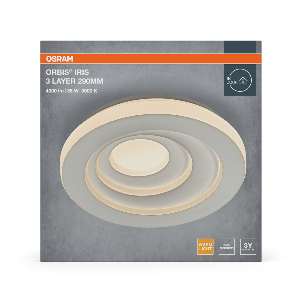 LED stropné svietidlo 36W IP20 3000K – stropné LED svietidlo OSRAM