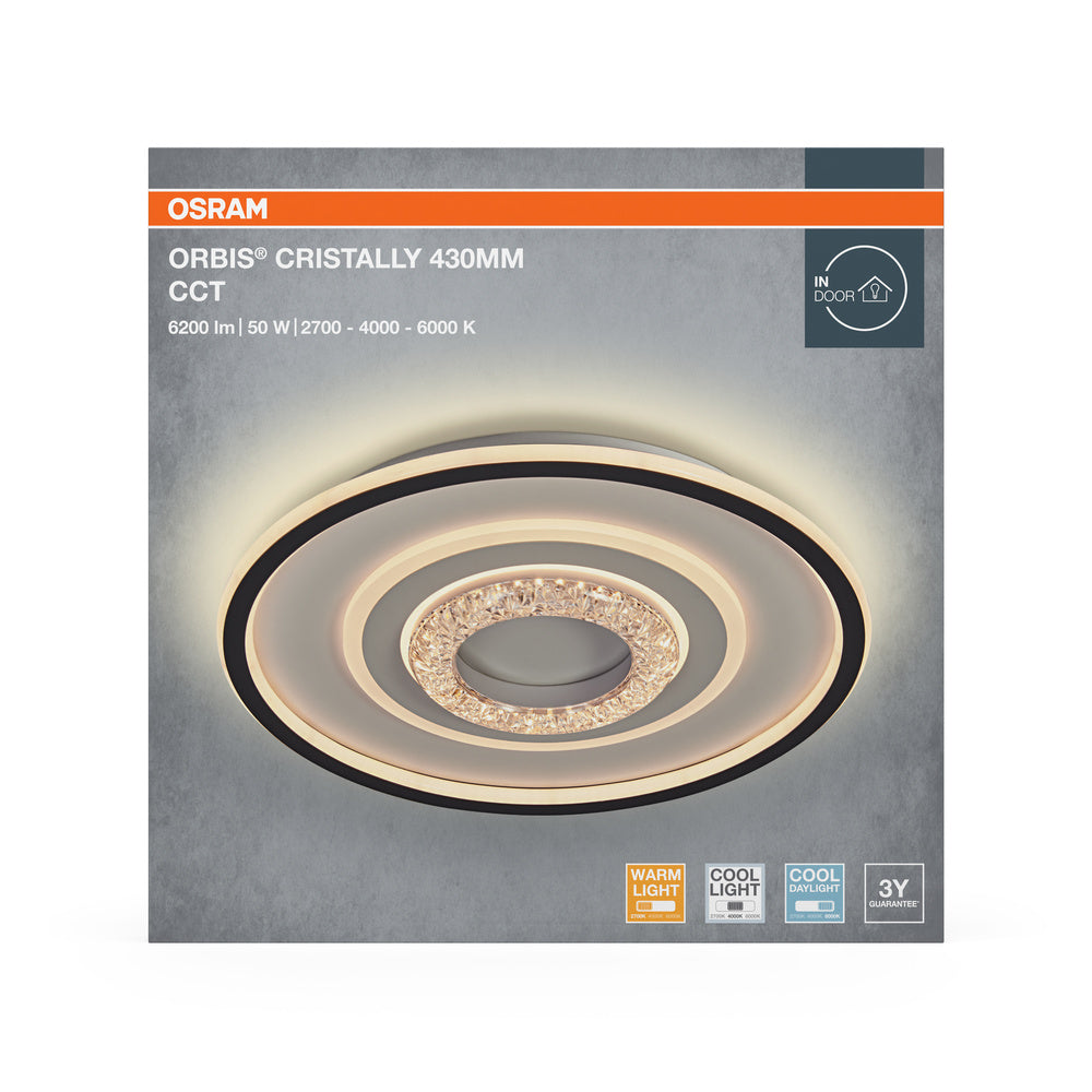 LED stropné svietidlo 50W IP20 2700K 200° – stropné LED svietidlo OSRAM