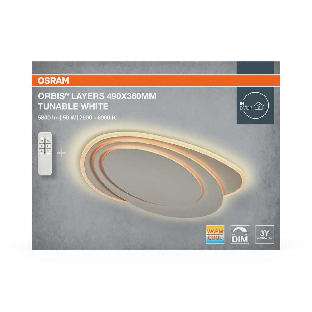 LED stropné svietidlo 50W IP20 6000K 400° – stropné LED svietidlo OSRAM