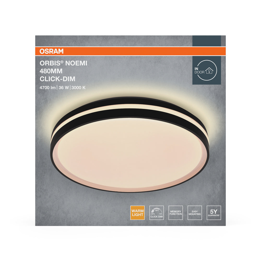 LED stropné svietidlo 36W IP20 3000K – stropné LED svietidlo OSRAM