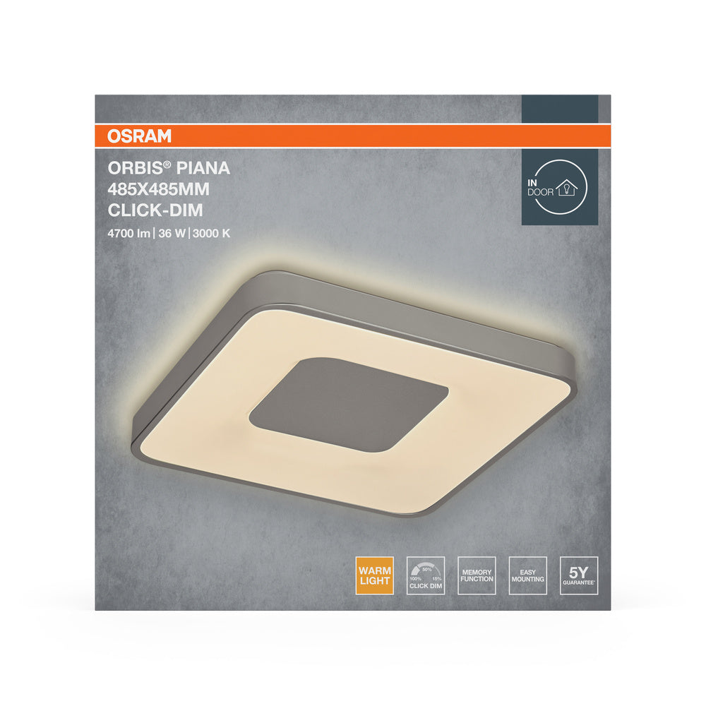 LED stropné svietidlo 36W IP20 3000K – stropné LED svietidlo OSRAM
