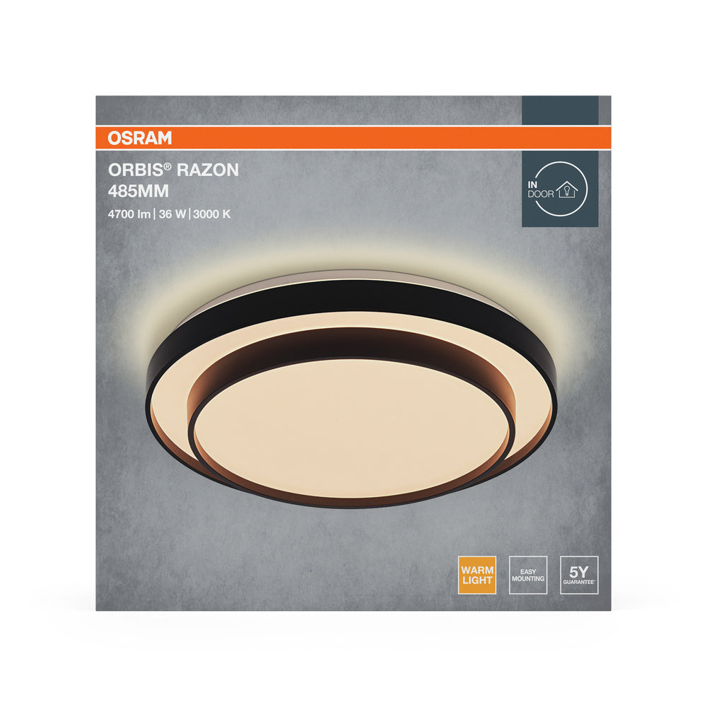 LED stropné svietidlo 36W IP20 3000K – stropné LED svietidlo OSRAM