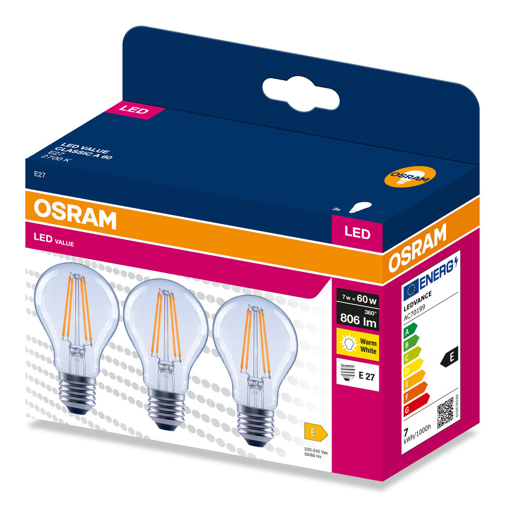 LED stropné svietidlo 7W IP20 2700K 300° – stropné LED svietidlo OSRAM
