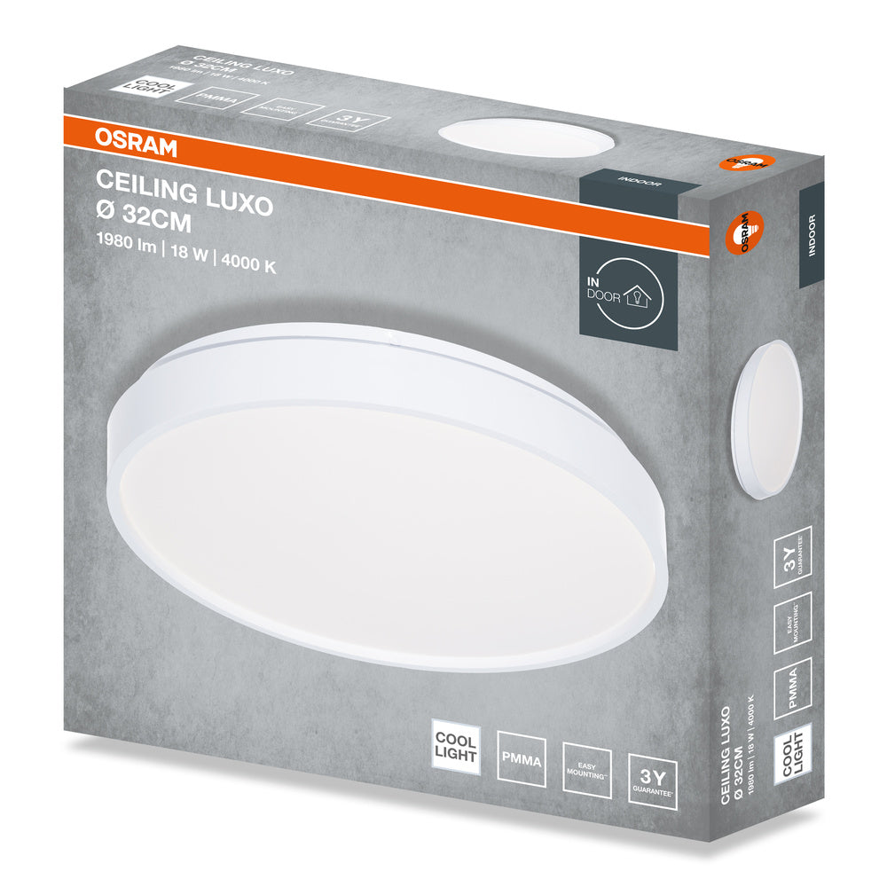 LED stropné svietidlo 18W IP20 4000K 120° – stropné LED svietidlo OSRAM