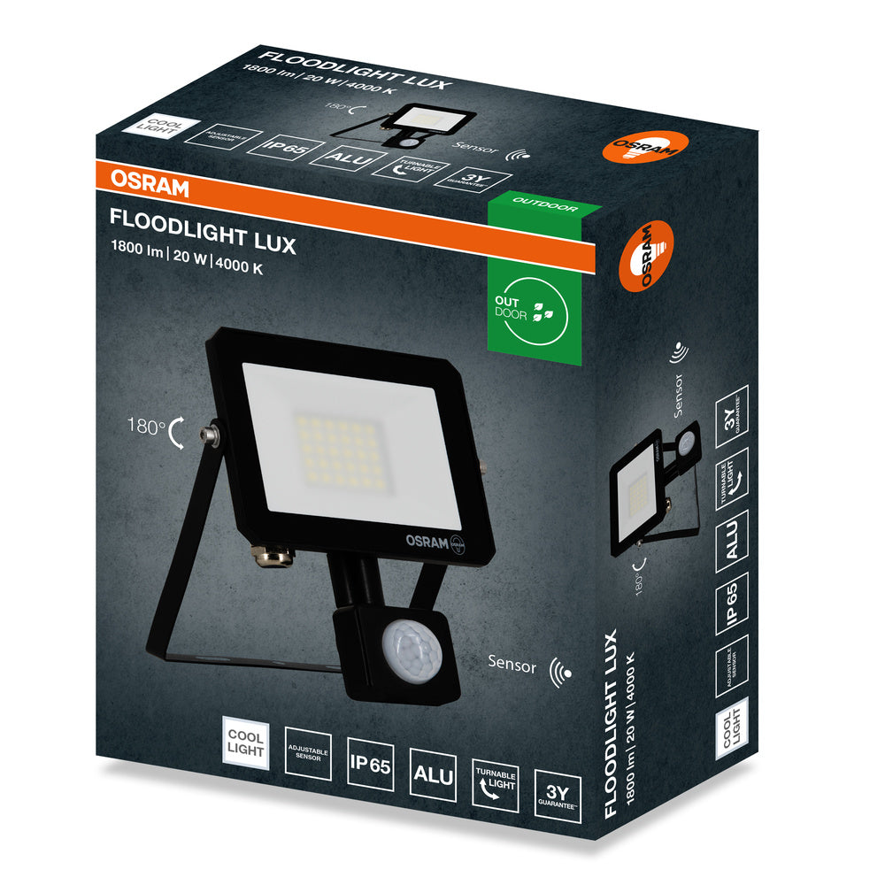 LED reflektor 20W IP65 4000K 105° – vonkajšie LED svietidlo OSRAM