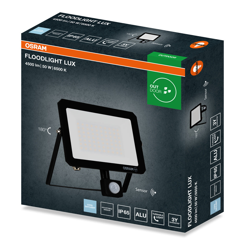 LED reflektor 50W IP65 6500K 105° – vonkajšie LED svietidlo OSRAM