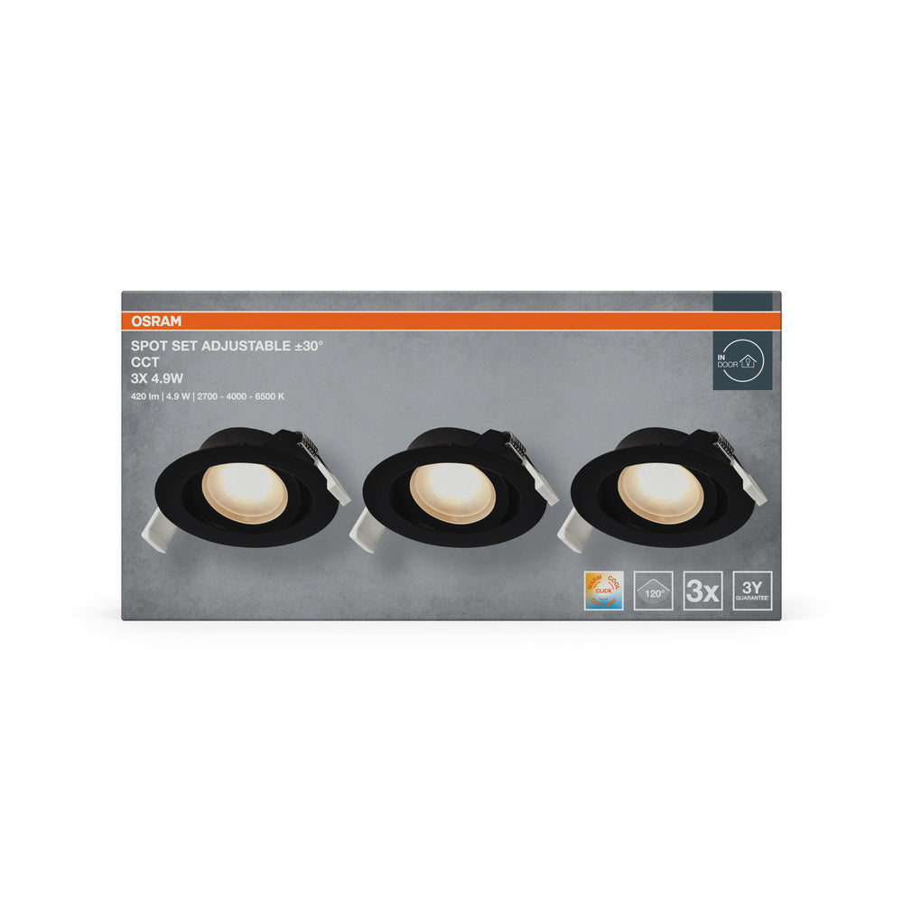 LED stropné svietidlo 4.90W IP20 2700K 120° – stropné LED svietidlo OSRAM