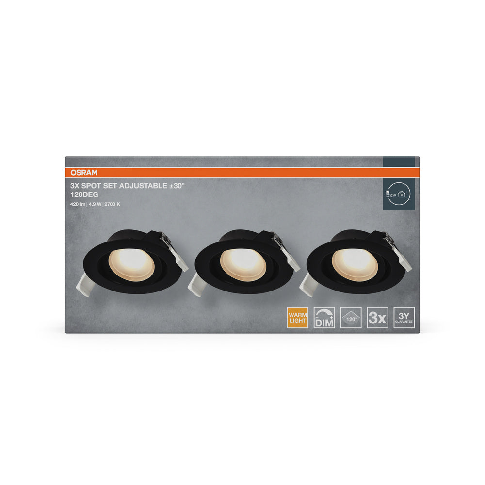 LED stropné svietidlo 4.90W IP20 2700K 120° – stropné LED svietidlo OSRAM