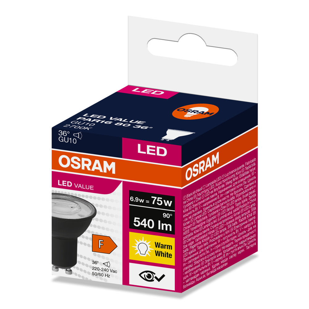 LED downlight 6.9W IP20 2700K 36° – zápustné LED svietidlo OSRAM