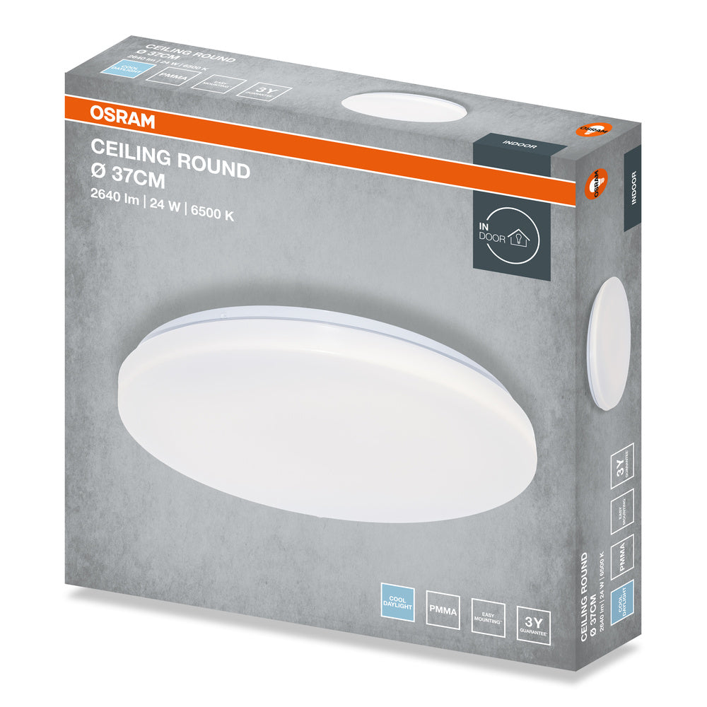 LED stropné svietidlo 24W IP20 6500K 120° – stropné LED svietidlo OSRAM