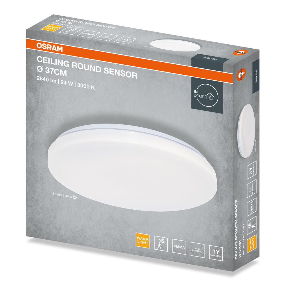 LED stropné svietidlo 24W IP20 3000K 120° – stropné LED svietidlo OSRAM
