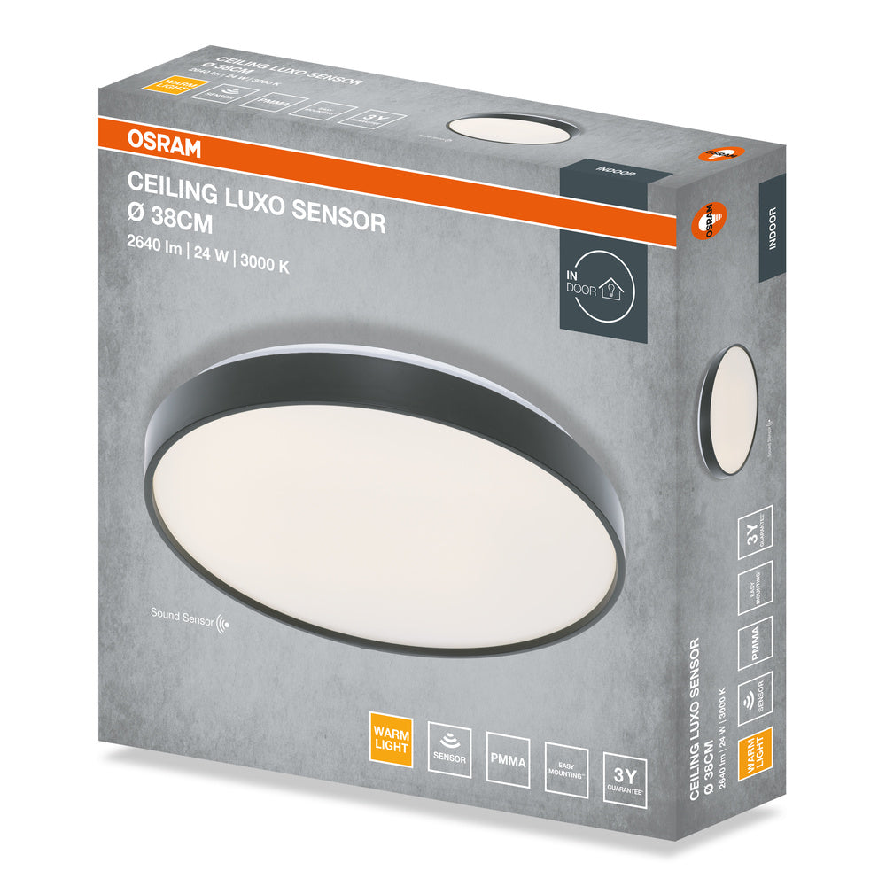LED stropné svietidlo 24W IP20 3000K 120° – stropné LED svietidlo OSRAM