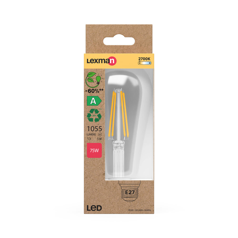 LED stropné svietidlo 5W IP20 2700K 330° – stropné LED svietidlo LEXMAN