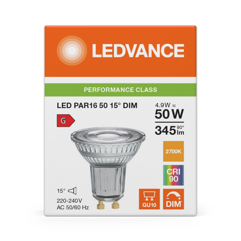 LED downlight 4.9W IP20 2700K 15° – zápustné LED svietidlo LEDVANCE
