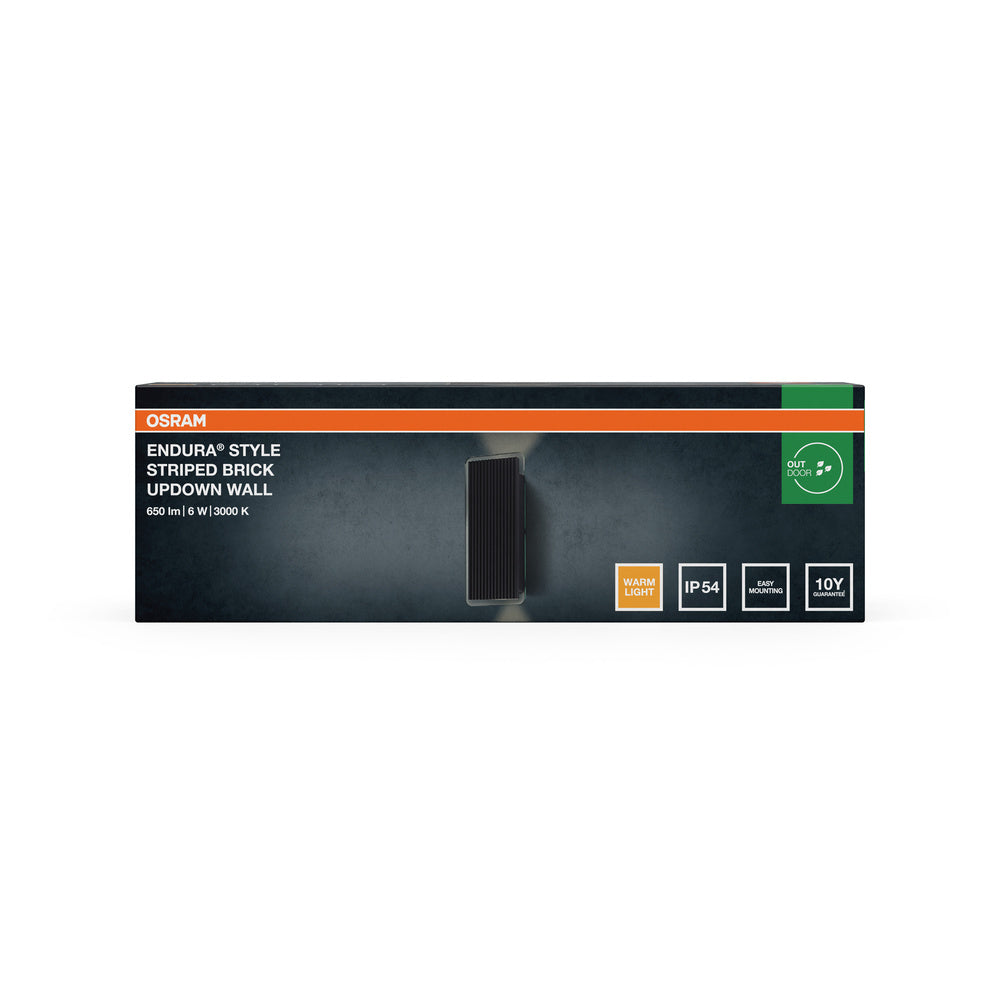 LED nástenné svietidlo 6W IP54 3000K 210° – nástenné LED svietidlo OSRAM