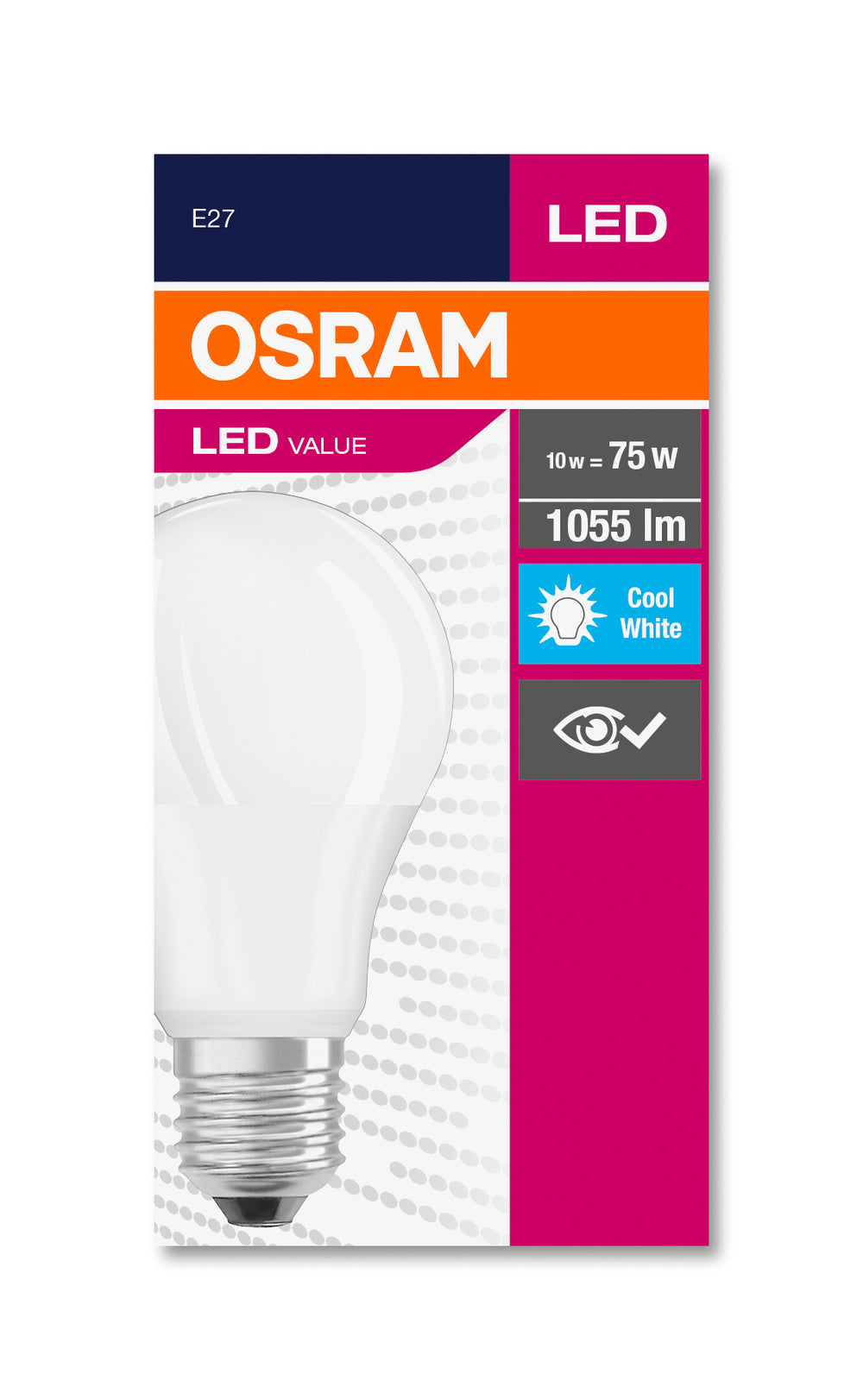 LED stropné svietidlo 10W IP20 4000K 200° – stropné LED svietidlo OSRAM