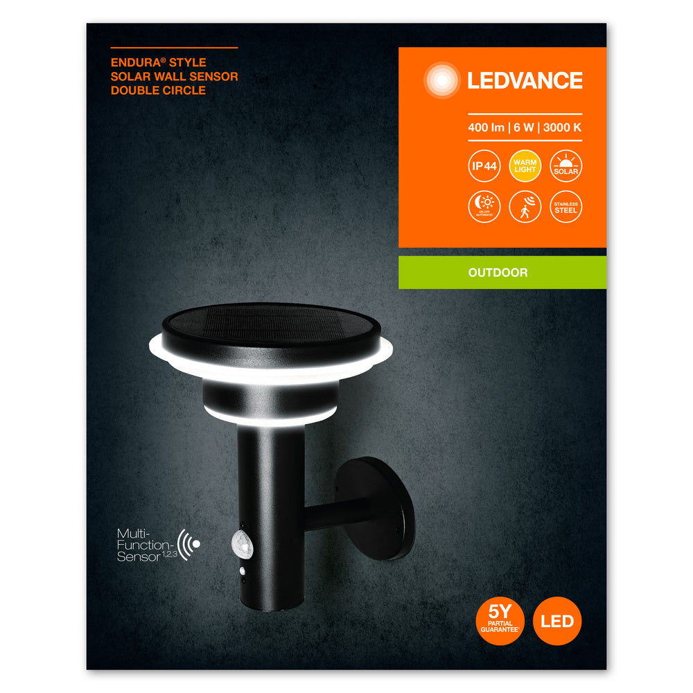LED nástenné svietidlo 6W IP44 3000K – nástenné LED svietidlo LEDVANCE