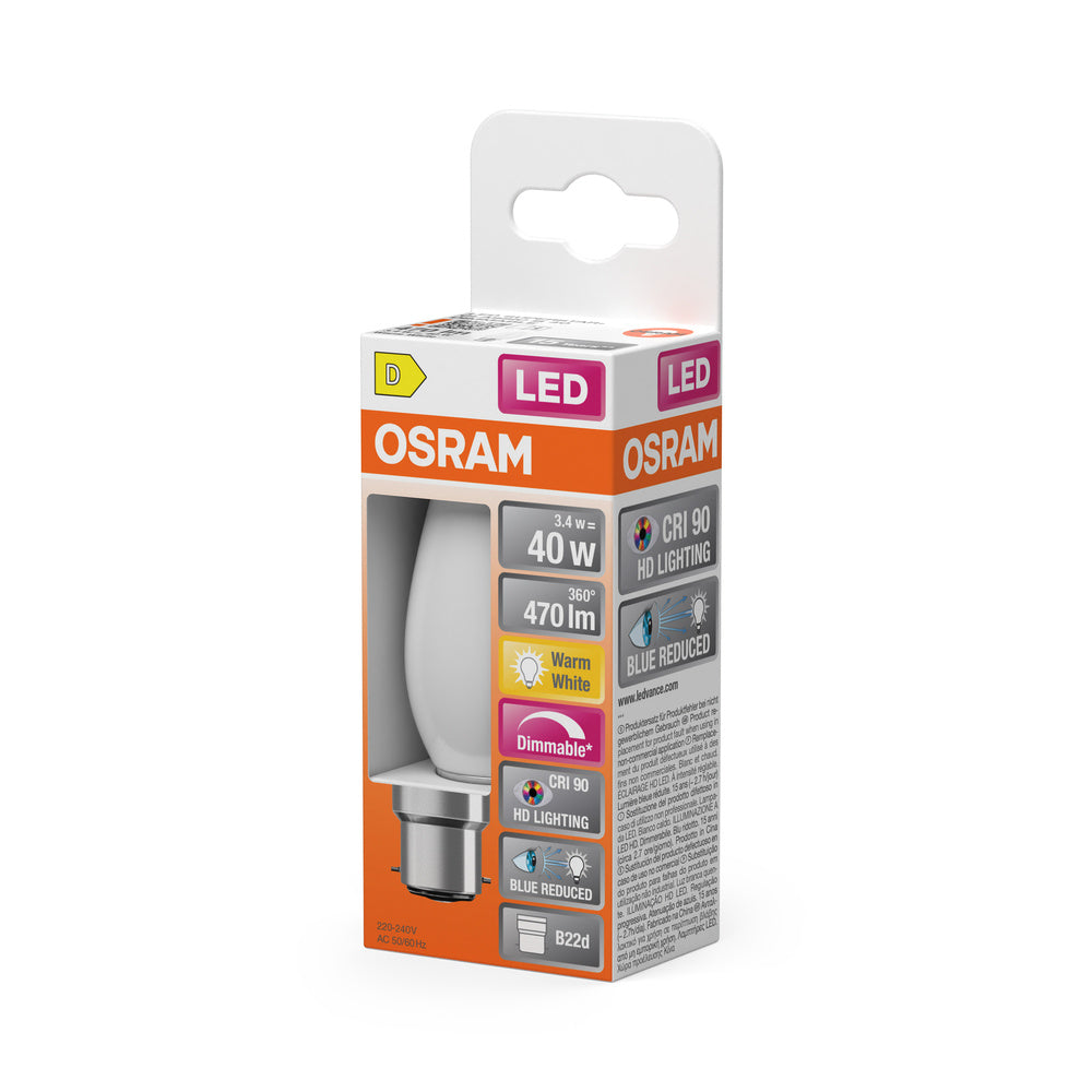 LED stropné svietidlo 3.4W IP20 2700K 300° – stropné LED svietidlo OSRAM