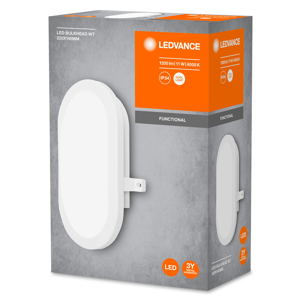 LED nástenné svietidlo 11W IP54 4000K 120° – nástenné LED svietidlo LEDVANCE