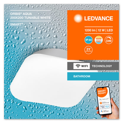 LED nástenné svietidlo 12W IP44 6500K 110° – nástenné LED svietidlo LEDVANCE