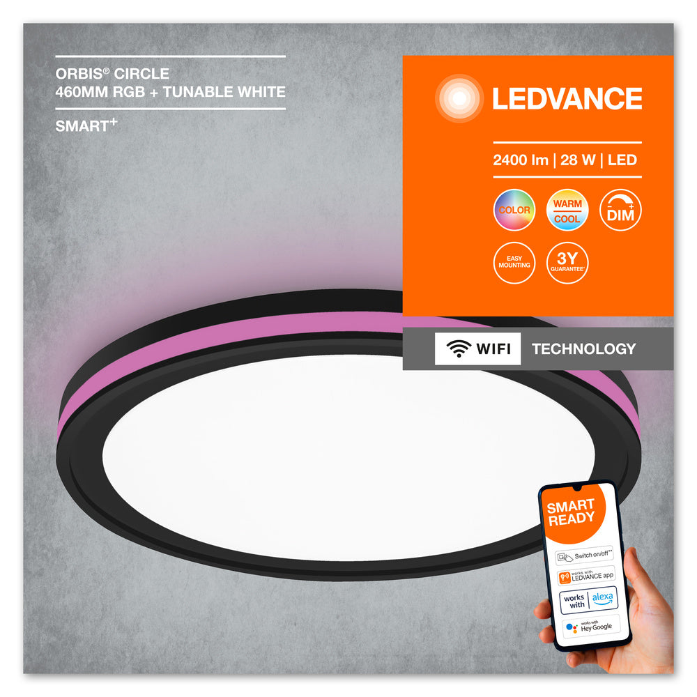 LED stropné svietidlo 28W IP20 6500K 110° – stropné LED svietidlo LEDVANCE