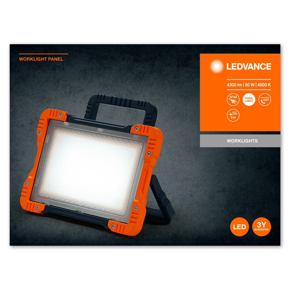 LED panel 50W IP54 4000K 110° – LED stropný panel LEDVANCE