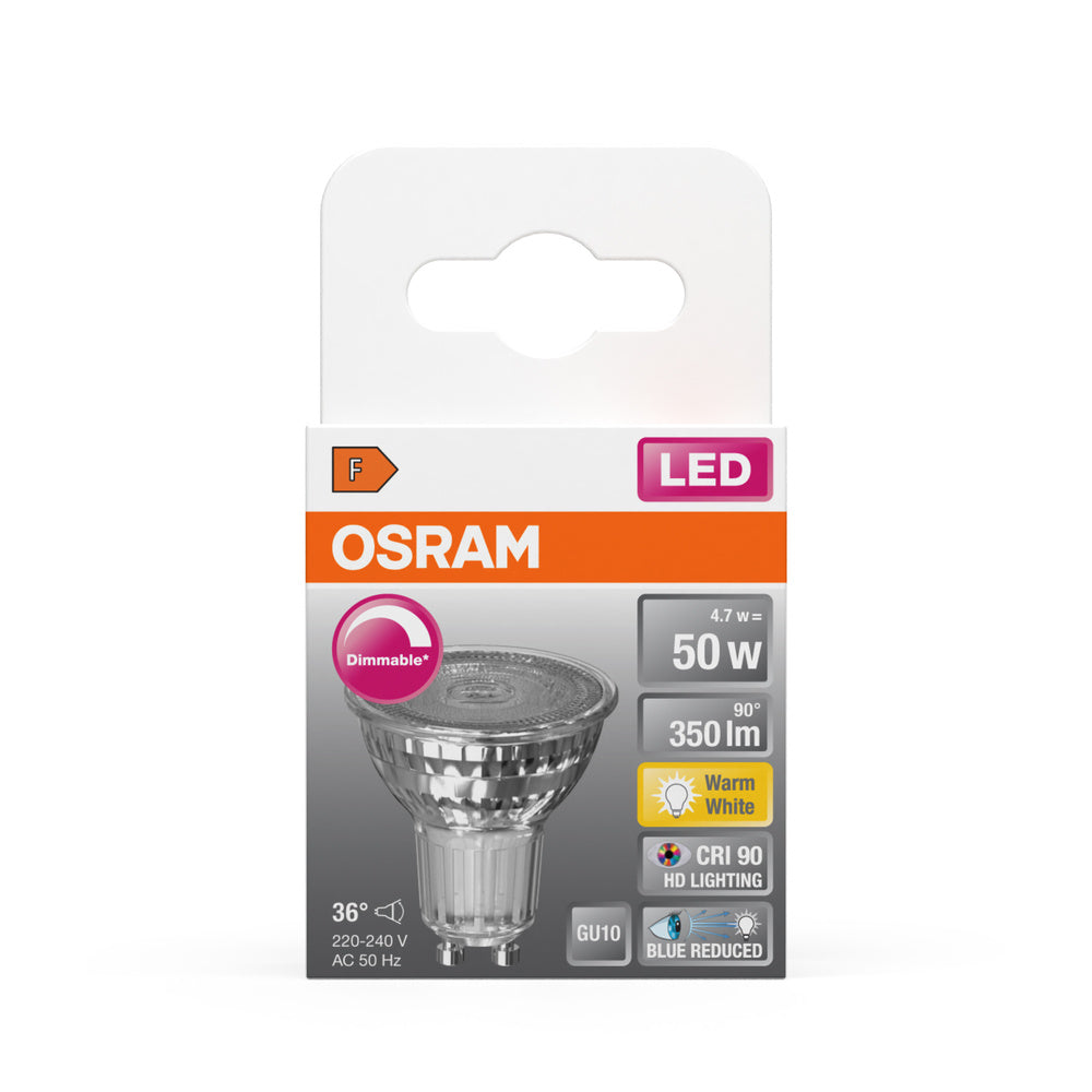 LED downlight 4.7W IP20 2700K 36° – zápustné LED svietidlo OSRAM