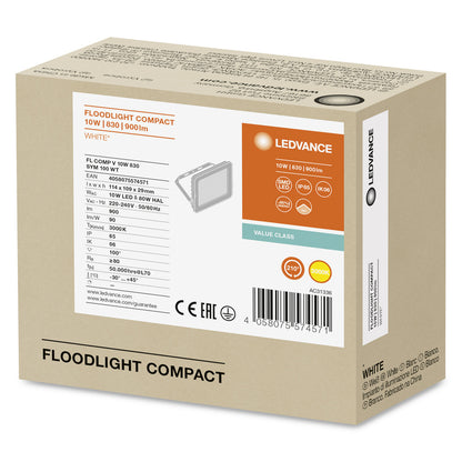 LED reflektor 10W IP65 3000K 100° – vonkajšie LED svietidlo LEDVANCE