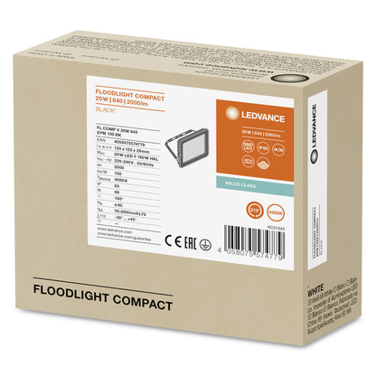 LED reflektor 20W IP65 4000K 100° – vonkajšie LED svietidlo LEDVANCE