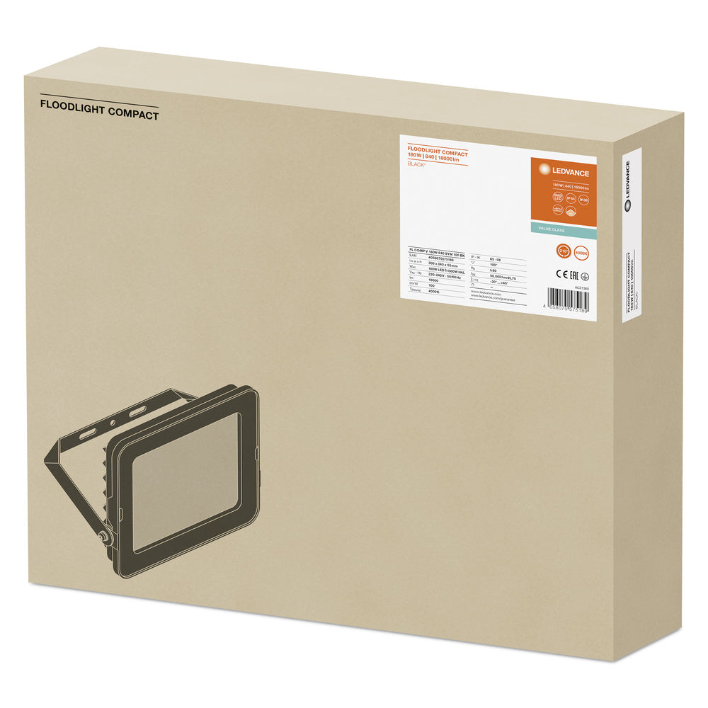LED reflektor 180W IP65 4000K 100° – vonkajšie LED svietidlo LEDVANCE