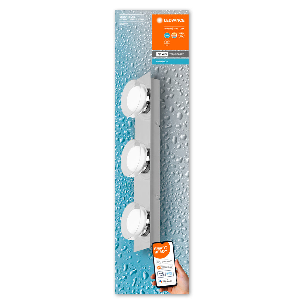 LED nástenné svietidlo 18W IP44 6500K 110° – nástenné LED svietidlo LEDVANCE