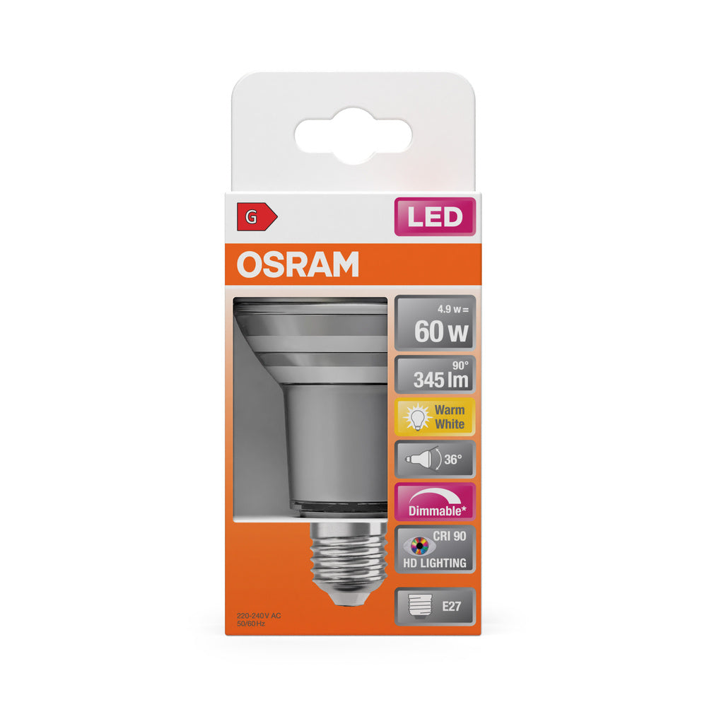 LED stropné svietidlo 4.9W IP20 2700K 36° – stropné LED svietidlo OSRAM